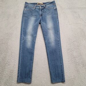 Levis Jeans Womens‎ 28 Blue Denim Slight Curve Skinny Revel Distressed Casual
